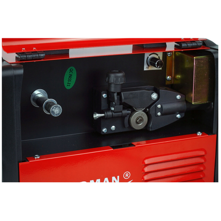 Spawarka Mini MIG 160 półautomat spawalniczy Weldman SYNERGIA Flux 2w1 drut