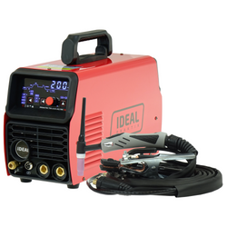 SPAWARKA Praktik TIG 200 AC/DC 230V Cold Welding punkt HF aluminium MMA LED