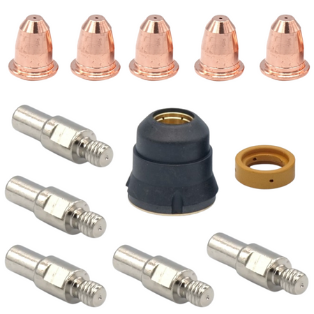 ZESTAW uchwyt plazma S45 dysza 0,9mm elektroda osłona