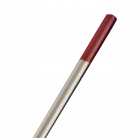 ELEKTRODA wolframowa TIG CZERWONA elektrody WT20 2,0mm 2% tor 1 sztuka