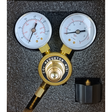REDUKTOR Ar/Co2 mini z dwoma zegarami do migomat butla