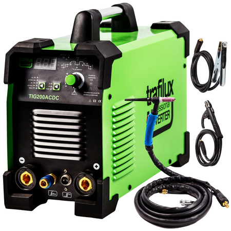SPAWARKA TIG 200 AC/DC Trafilux 200A puls MMA HF 2w1 do aluminium