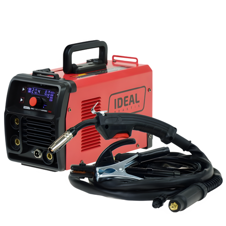 Spawarka MIGOMAT bezgazowy IDEAL PRAKTIK 140 Led NOGAS FCAW FLUX 