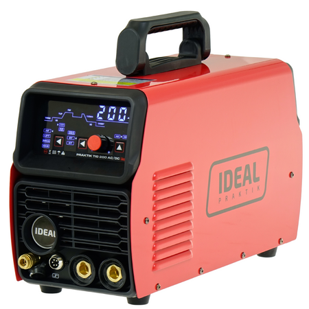 SPAWARKA Praktik TIG 200 AC/DC 230V Cold Welding punkt HF aluminium MMA LED