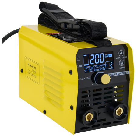 Spawarka inwertorowa MMA Magnum Power VIP 5000 Synergia LCD 200A 60%