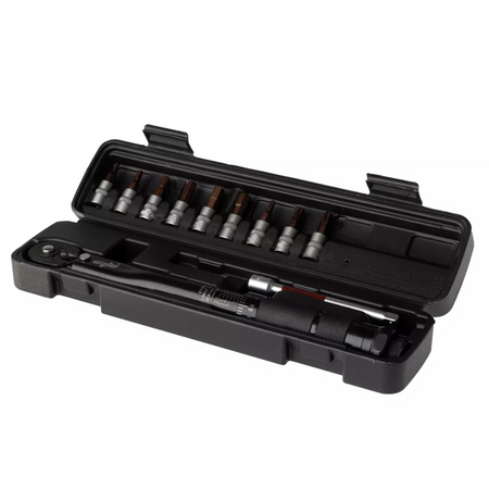 Klucz dynamometryczny 1/4" 2-24 Nm rowerowy zestaw bitów