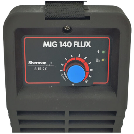 Spawarka FLUX MIG 140 migomat bezgazowy półautomat + drut samoosłonowy