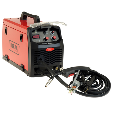 SPAWARKA MIG Praktik 200 migomat 2w1 półautomat MMA zestaw FLUX + elektrody