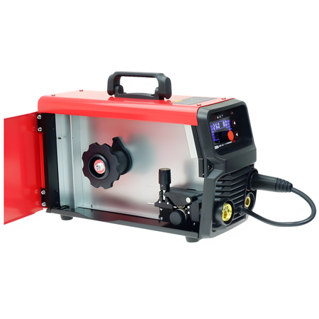 SPAWARKA MIG Praktik 201 Synergic LED migomat półautomat spawalniczy 2w1