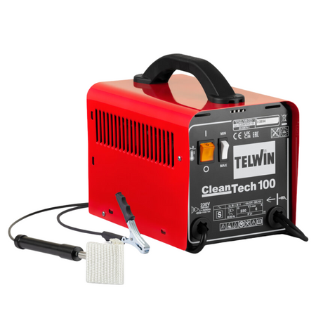 Urządzenie do czyszczenia spoin CLEANTECH Telwin 100 zestaw 230V inox