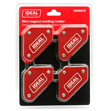 Zestaw spawalniczych kątowników magnetycznych 4 sztuki