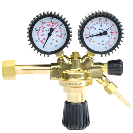Reduktor MAXY CO2/Ar z 2 manometrami MIG/MAG IDEAL MIX