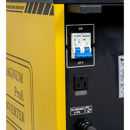 Spawarka MAGNUM MIG 280 MMA V2 IGBT 300A migomat 400V 4x4 LED inwerterowa