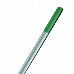 ELEKTRODA wolframowa TIG ZIELONA elektrody WP 1,0mm 99,5% wolfram 1 sztuka
