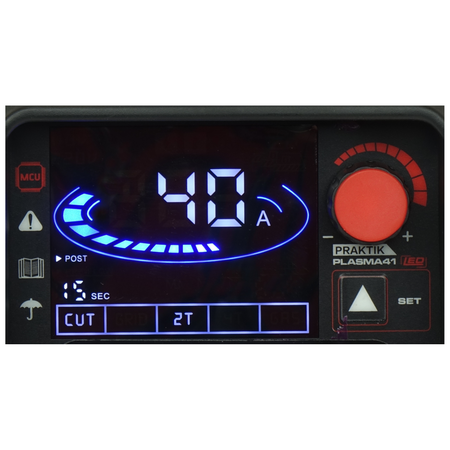 Przecinarka plazmowa PRAKTIK Plasma 41 LED cięcie 16 mm 230V