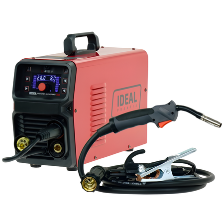 SPAWARKA MIG Praktik 201 Synergic LED migomat półautomat spawalniczy 2w1