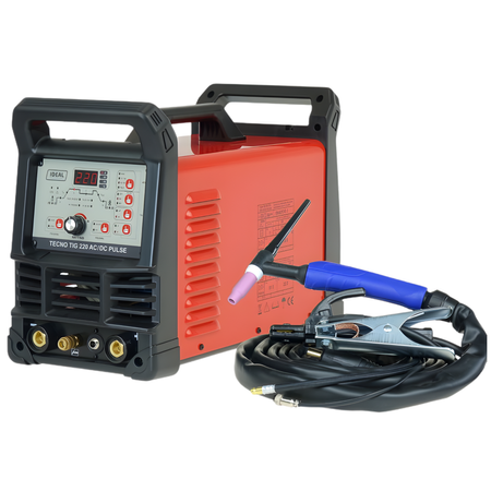 Spawarka TIG 220A ACDC do ALUMINIUM IDEAL 230V Puls HF INWERTOROWA IGBT MPX