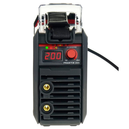 ZESTAW Spawarka Praktik 205 Digital MMA 200A inwerter + uchwyt TIG DC
