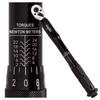 Klucz dynamometryczny 1/4" 2-24 Nm rowerowy czarny