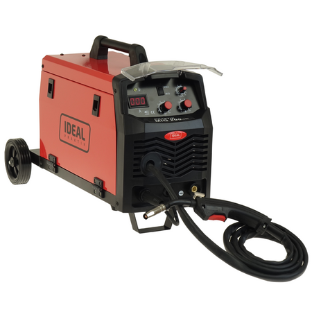 SPAWARKA MIG Praktik 200 migomat 2w1 półautomat MMA zestaw FLUX + elektrody