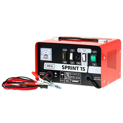 Prostownik samochodowy Ideal SPRINT 15 230V 12-24V transformatorowy 15A