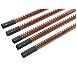 Elektroda węglowa POMIEDZIOWANA do cięcia 10 mm 1 sztuka CIĘCIE ŻŁOBIENIE