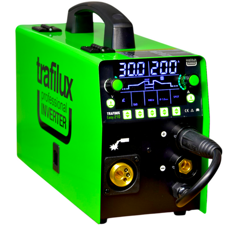 Spawarka Trafimig 210 Easy DUAL Puls Trafilux Synergia 200A 230V 3w1 MIG