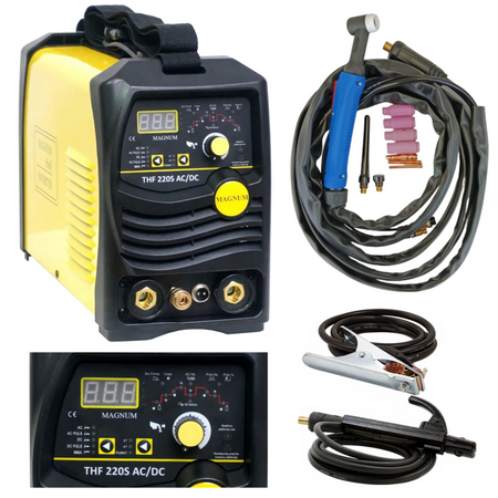 Spawarka TIG THF 220S AC/DC Magnum 200A do aluminium PULS 230V
